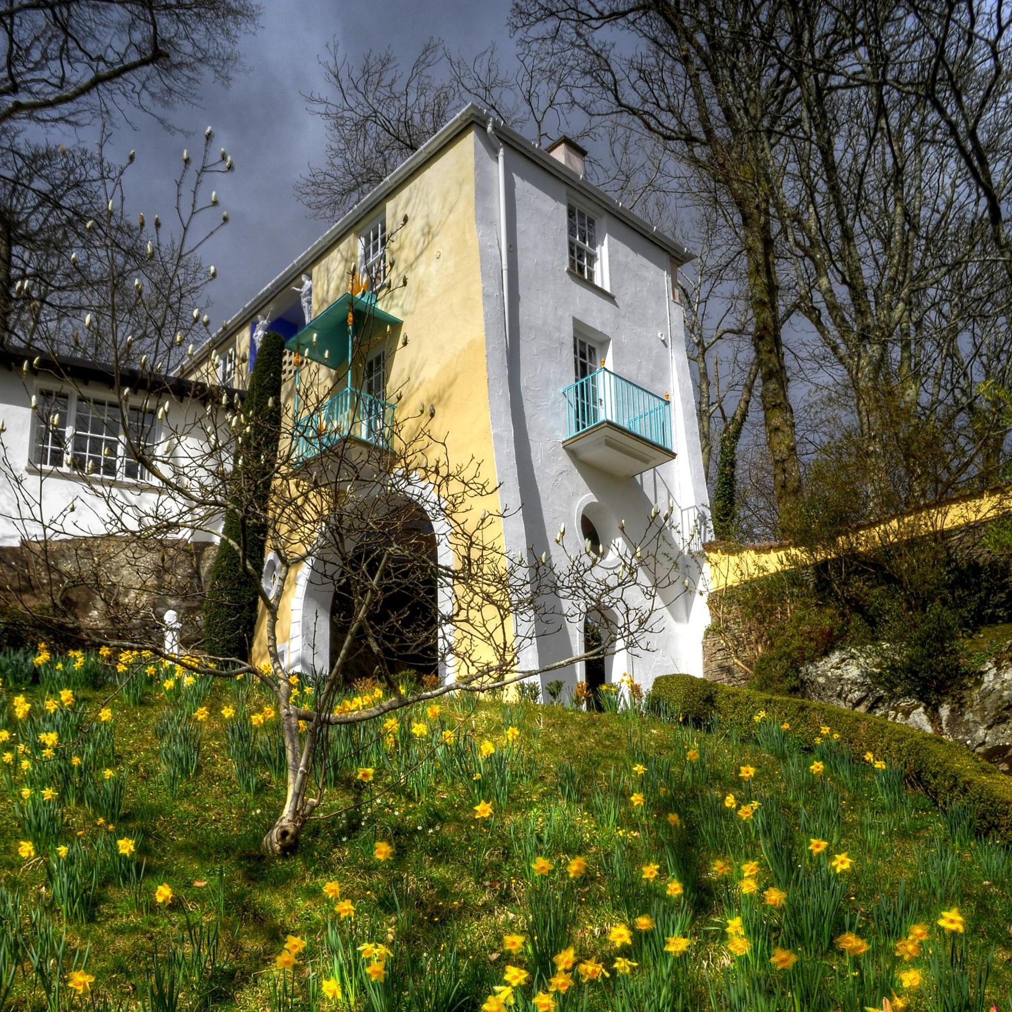 Portmeirion Village & Castell Deudraeth Porthmadog Eksteriør billede